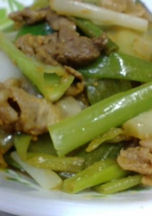 大量の長ネギと豚肉で蒸し焼き-レシピのメイン写真