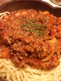 簡単洋食屋風!ミートソーススパゲッティ-レシピのメイン写真