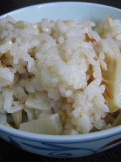 たけのこツナご飯-レシピのメイン写真