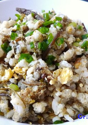 春満喫✿木の芽と山ぶきの佃煮チャーハン-レシピのメイン写真