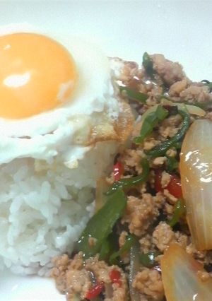 タイ料理シリーズ!<ガパオ>-レシピのメイン写真