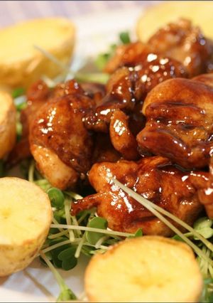 鶏肉のハニーバルサミコ酢焼き-レシピのメイン写真