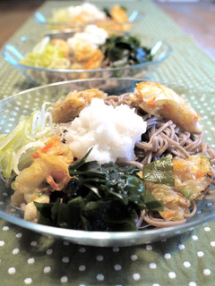 ぶっかけ天ぷら蕎麦-レシピのメイン写真