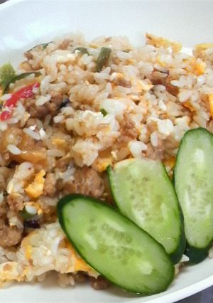 タイ料理シリーズ！＜ガパオチャーハン＞-レシピのメイン写真