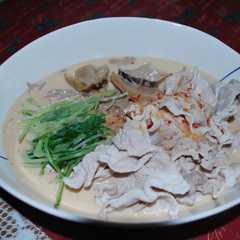 รูปของ 夏に☆冷そばver.☆豆板醤入り豆乳そば