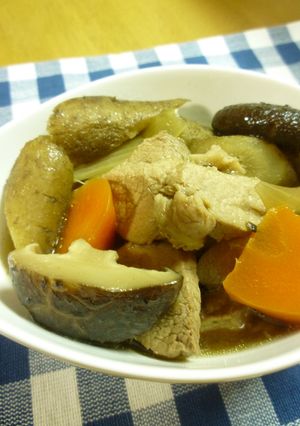 豚肉とごぼうの♡体にやさしい煮物♪-レシピのメイン写真