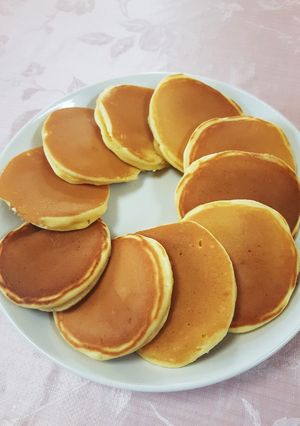 ふんわりホットケーキ!HM不使用。-レシピのメイン写真