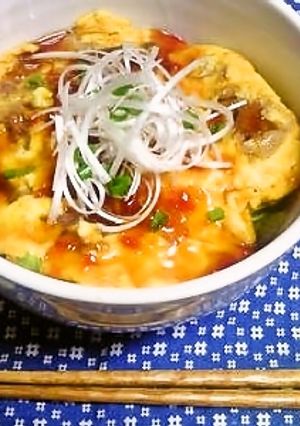 スイートチリ＆焼き鳥のタレで豚バラ丼♪-レシピのメイン写真