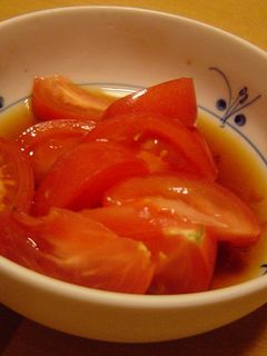 甘あまトマトのポン酢和え♪-レシピのメイン写真