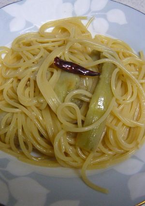 焼きナスとアンチョビのパスタ-レシピのメイン写真
