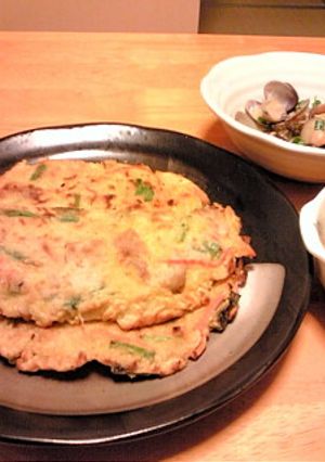 野菜不足解消!!のチヂミぃ♪-レシピのメイン写真