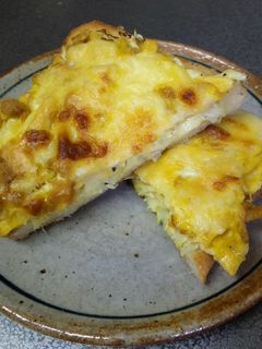 朝食に☆スクランブルエッグトースト-レシピのメイン写真