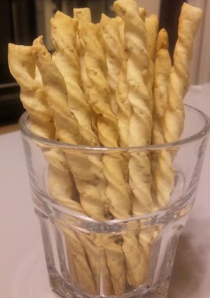 片栗粉IN！サクホロねじねじゴマクッキー-レシピのメイン写真