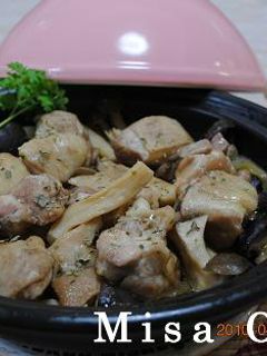 チキンときのこのタジン-レシピのメイン写真