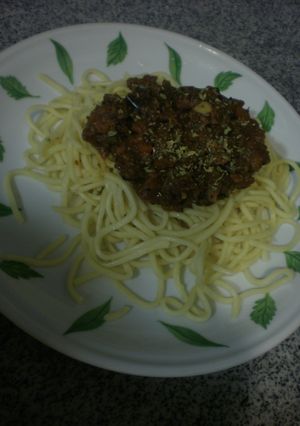中華麺でボロネーゼ-レシピのメイン写真