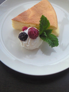 しっとりスフレチーズケーキ-レシピのメイン写真