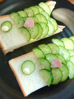こどもの日に♪鯉のぼりオープンサンド-レシピのメイン写真