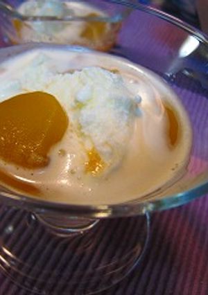 ホットコーヒーでアイスクリーム！-レシピのメイン写真