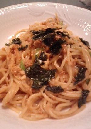香り立つ納豆スパゲティ-レシピのメイン写真