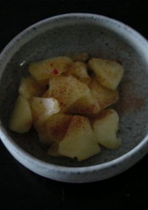 りんごバターいため-レシピのメイン写真