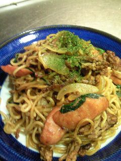 包丁いらず?!ミンチで焼きそば-レシピのメイン写真