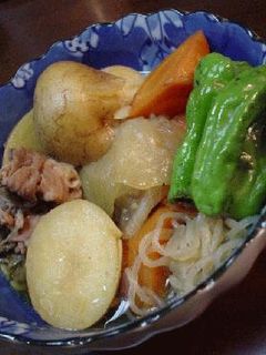 圧力鍋で「肉じゃが」-レシピのメイン写真
