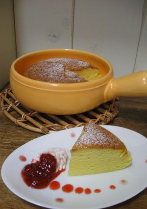 ヨーグルトスフレケーキ♪-レシピのメイン写真