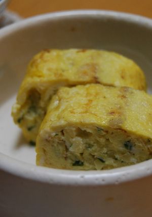 筍とチーズの卵焼き-レシピのメイン写真