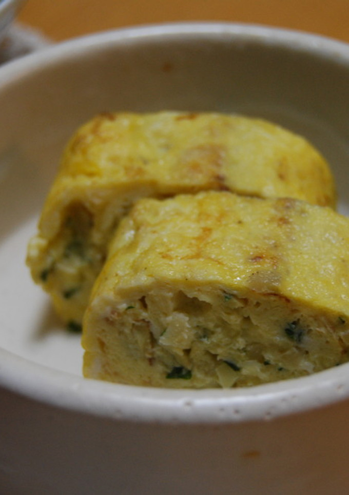 筍とチーズの卵焼き-レシピのメイン写真