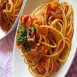 食べ過ぎ注意!トマトソースパスタ☆