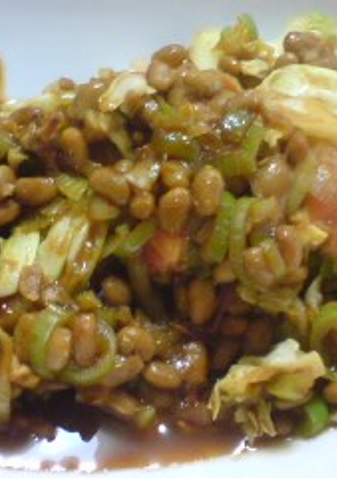 焼き焦がし納豆-レシピのメイン写真