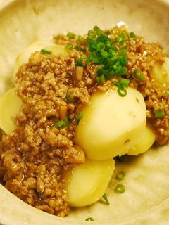 新じゃがのそぼろあんかけ-レシピのメイン写真