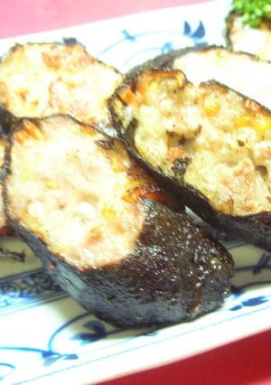 台湾家庭料理☆すり身＆肉の海苔巻き揚げ☆-レシピのメイン写真
