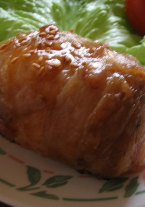 カンタン♪肉巻きおにぎり-レシピのメイン写真