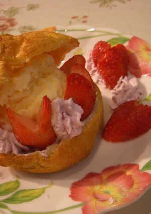 ｂｅｒｒｙ！ｂｅｒｒｙ！シューアイス-レシピのメイン写真