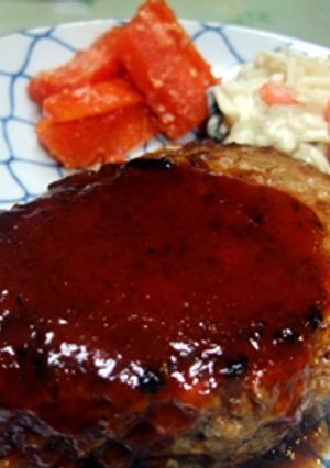ふっくらでジューシーな豆腐ハンバーグ♪-レシピのメイン写真