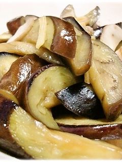茄子の生姜醤油炒め-レシピのメイン写真