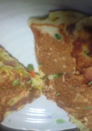 ☆野菜タップリなホットケーキ☆-レシピのメイン写真