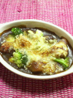 残りカレーが大変身☆焼きチーズカレー-レシピのメイン写真