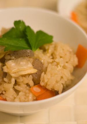 あさりの炊き込みご飯-レシピのメイン写真