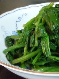 ほうれん草からし和え☆LowChole-レシピのメイン写真