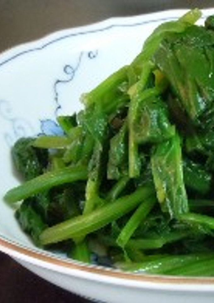 ほうれん草からし和え☆LowChole-レシピのメイン写真