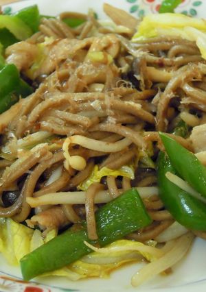 ゆず風味の和そば炒め♪-レシピのメイン写真