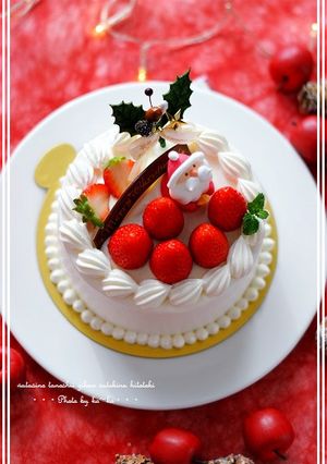 デコレーションケーキ♠ティラミスクリーム-レシピのメイン写真