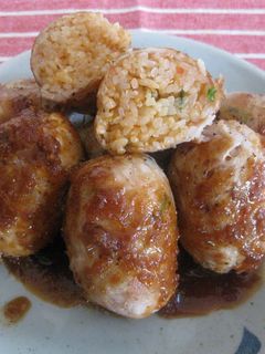 ピリ辛肉巻きおにぎり-レシピのメイン写真