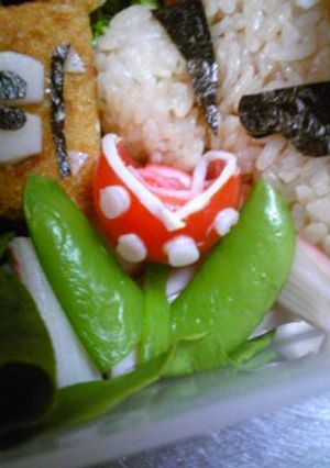 キャラ弁☆パックンフラワー-レシピのメイン写真