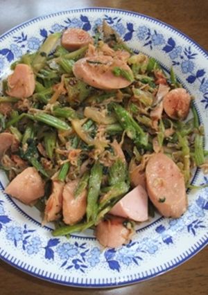 セロリとギョニソのオイマヨ炒め-レシピのメイン写真