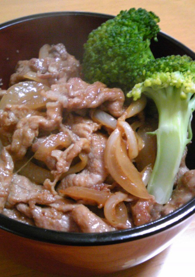 豚丼 スタミナつけて、もうひと遊び☆簡単-レシピのメイン写真