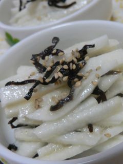 スピード料理☆山芋の塩昆布和え-レシピのメイン写真