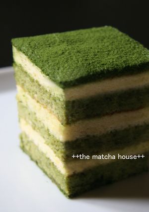 きれい色の抹茶ティラミスケーキ-レシピのメイン写真